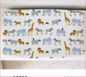 Almohadilla cambiante de bebé, personalizada, bambú azul, reutilizable, oferta - Product Image 2