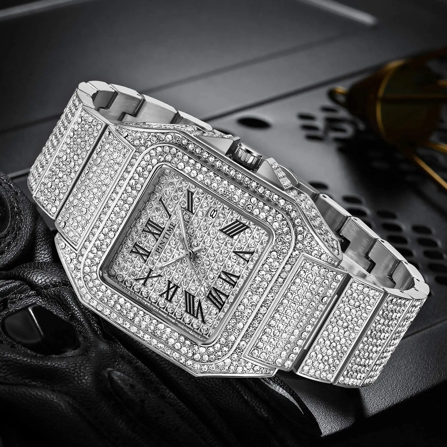 Solid White Gold watch