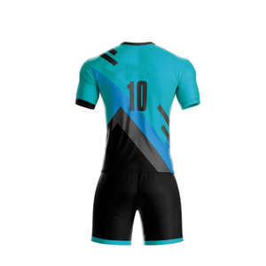 Tenue de football élégante pour équipes, coupe confortable, tissu respirant, design léger, idéale pour l'entraînement et les matchs - Product Image 3