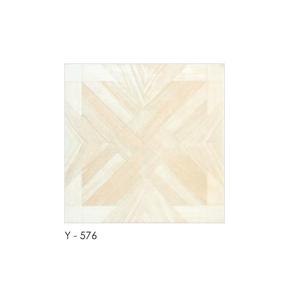 Carrelages de sol en porcelaine polie à effet bois antidérapant de couleur orange 40x40cm - Product Image 2