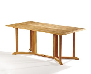 Teak Solid Wood Modern Outdoor Dining Set Durable <b>Garden</b> Furniture for Apartment Living Room & Park Use - Product Image 4