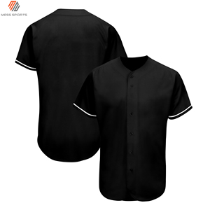 Nouveau maillot de baseball streetwear d'été, maillot personnalisé uni sublimé, respirant, séchage rapide, chemise de sport, prix bas, vente en gros - Product Image 5