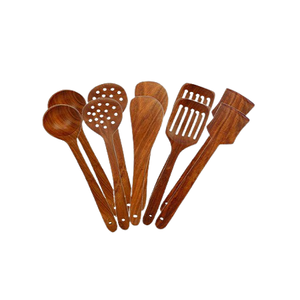 <b>Wooden</b> Food <b>Cooking</b> <b>Spoon</b> Set With Greatest Quality Food Serving <b>Spoon</b> Set For home Hotel Kitchenware Use - Product Image 1