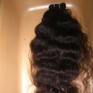 Extensión de cabello a granel de la mejor calidad, cabello virgen indio brasileño, proceso natural de 4 oz para textura, venta al por mayor - Product Image 1