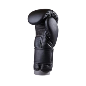 Gants de boxe personnalisés en cuir PU noir imperméable de 12 oz pour les arts martiaux, marque RECENT, taille universelle - Product Image 2