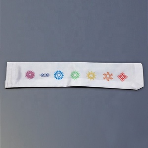 Pochette en velours pour bijoux | Chakra Healing Symbol longue pochette Bijoux pierre Emballage cadeau - Product Image 1
