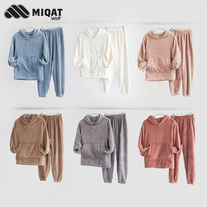 Sherpa-costumes d'hiver personnalisés pour femmes, couleur unie, usine - Product Image 6