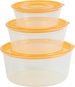 Airtight Odorless plastic Trend Food Container in multiple size 3 pcs set