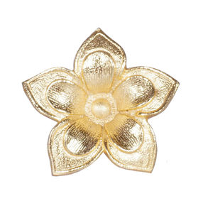 Anneau de serviette décoratif de table, anneau de serviette en métal en forme de fleur, porte-serviettes personnalisé, anneau de serviette élégant - Product Image 5