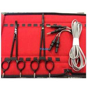 Pinzas Bipolares Reutilizables Antiadherentes de 22 cm, Acero Inoxidable, Succión de Bayoneta, Fuente de Alimentación Manual/Eléctrica, Estándar-MOL - Product Image 5