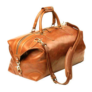 Bolsa de lona resistente Vintage de lujo con estilo logotipo personalizado Inglaterra Japón estilo Premium PU cuero genuino para uso de almacenamiento de gimnasio - Product Image 1