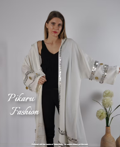 Robes Kimono brodées pour femmes, vêtements de plage décontractés, vente en gros - Product Image 3