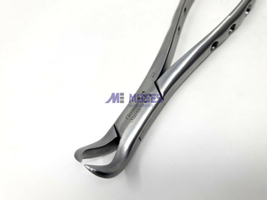 Pince d'extraction dentaire allemande de qualité supérieure #23 Molaires inférieures en corne de vache Métal solide à usage intensif - Product Image 4
