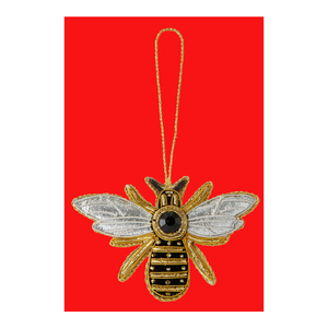 Beautiful Handmade <b>Bee</b> Design Christmas Ornament - Product Image 1