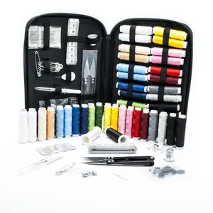 Certificado 65 piezas al por mayor de alta calidad de costura artesanal <span class=keywords><strong>Merceria</strong></span> Set Kurzwaren Kit de costura de mercería de viaje conjunto de costura - Product Image 1