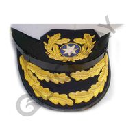 Topi petugas upacara kualitas tinggi kustom terbaik topi wol obral di Pakistan