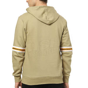 Sweats tricotés de style de rue d'hiver pour hommes de haute qualité avec capuche Logo personnalisé motif solide teint uni-Vente en gros - Product Image 3