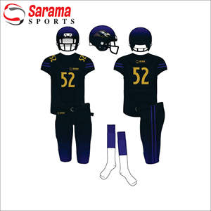 เสื้อฟุตบอลอเมริกันที่ดีที่สุดชุดอเมริกันฟุตบอลออกแบบได้เองมีดีไซน์และโลโก้ตามสั่ง - Product Image 1