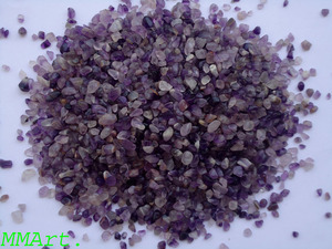 Venta al por Mayor de Virutas de Cristal de Amatista Natural Modernas, Piedras Preciosas Curativas para Decoración del Hogar, Baño y Sala de Estar - Product Image 4
