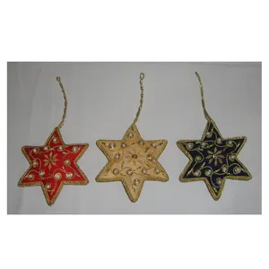 Kerst Opknoping Ornament, Kerstboom Opknoping Decoratie Kerst Ornament Star, Indian Kerst Opknoping Decoraties
