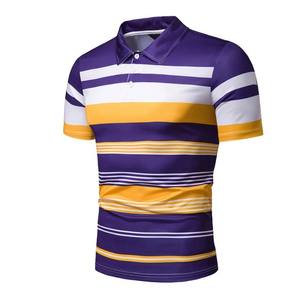 Camisa de Golf de manga corta para hombre de alta calidad, ajuste clásico para adultos, Polo sólido para algodón suave, camiseta, varios colores formales, diseño en blanco - Product Image 3