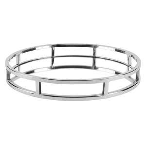 Bandeja de espejo de diseño personalizado, bandeja de diseñador hecha a mano de calidad superior, bandeja de espejo nueva clásica y elegante al por mayor - Product Image 2