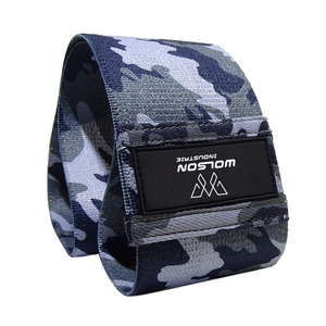 Venta al por mayor logotipo personalizado Yoga gimnasio entrenamiento de fuerza antideslizante entrenamiento Fitness cadera botín bandas de ejercicio bandas de entrenamiento resistencia. - Product Image 4