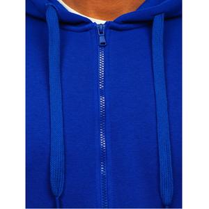 เสื้อฮู้ดผ้าฝ้ายแบบสวมหัวสำหรับผู้ชายเสื้อสเวตเตอร์ไม่มีลายพิมพ์ดิจิตอล - Product Image 3