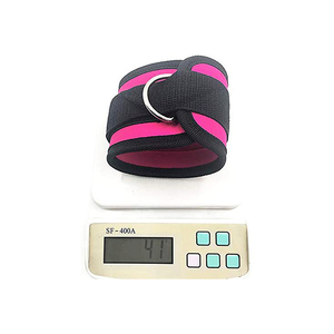 New Arrival Wholesale Private Logo Padded Ankle Strap Fitness Gym D Ring Ankle Brace Cable Machine Workouts Cable Machine - Product Image 3