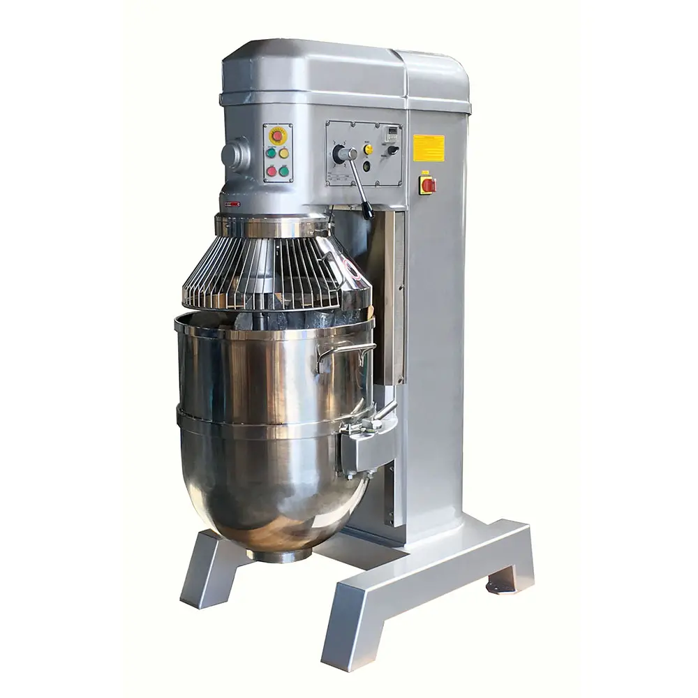 Bakery 200 Liters Dough Planetary Mixer / Kneader 105 Kg Pizza Bread Dough Kneader 4 Mixing Speed