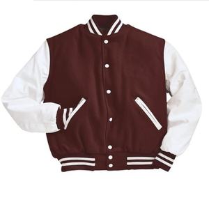 Veste de style universitaire personnalisée ISONZ LEATHER ZONE coupe-vent respirante doublée de polaire pour hommes - Product Image 3