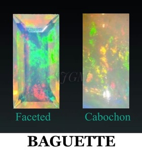 1.50X3mm บาแกตต์ธรรมชาติโอปอลเอธิโอเปียนโอปอลอัญมณีหลวมโอปอลเอธิโอเปียนธรรมชาติ - Product Image 5