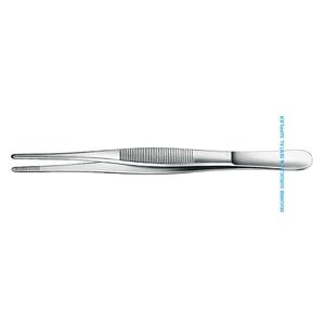 Standard Dressing Forceps No Teeth Medium Wide 11 cm Surgical Instruments Manufacturer and Exporter - Product Image 1