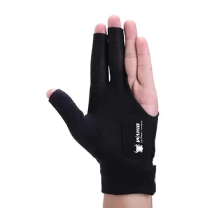 Дышащие гибкие и прочные перчатки для снукера для бильярдных шутеров, спортивная одежда для бильярдного клуба, для бильярдного клуба, для правой или левой руки