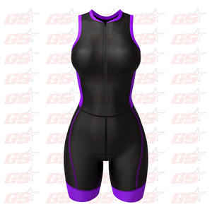 Quick Dry Women Cycling Sleeveless Skin Suit Running Speed Suit Cycling Triathlon - Product Image 2