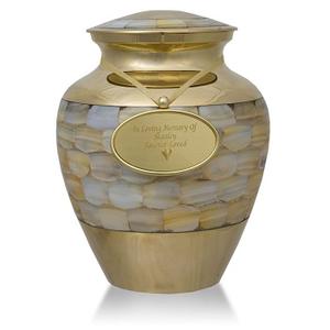 Urna para adultos hecha a mano decorativa hecha a mano para adultos, urna de cremación de Metal de nuevo diseño - Product Image 2