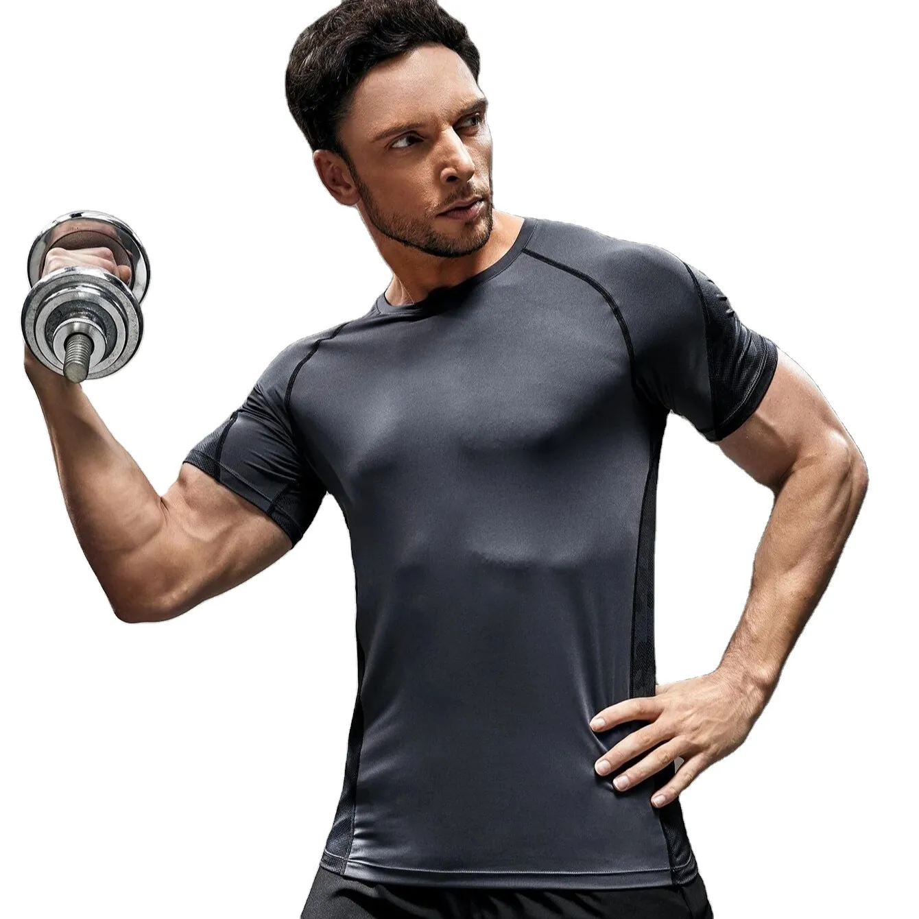 Hot Selling 2022 T Shirts New Design Casual Cotton Men T Shirts Gym Fitness Shirts Pakistani Supplier Black Custom Size Fleece