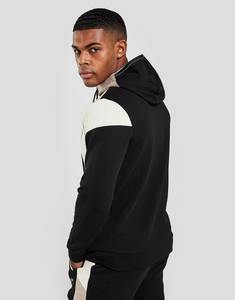Survêtement unisexe décontracté trois tons pullover anti-rides sweats à capuche personnalisés avec fermeture éclair complète en tissu polaire - Product Image 3