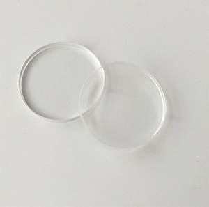 Sous-verre en acrylique le plus vendu pour forme ronde et meilleur lot de 2 sous-verres pour verres à eau pour produit à succès - Product Image 3