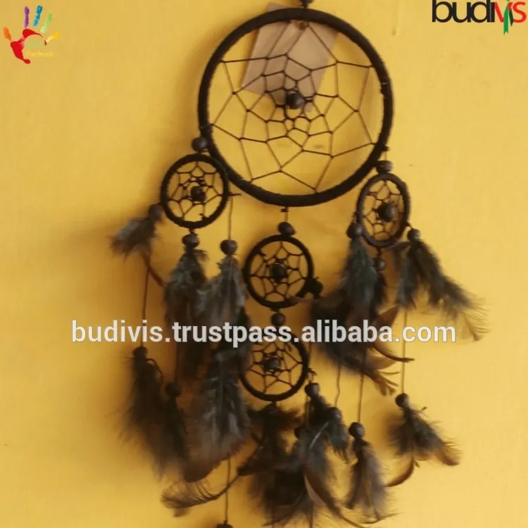 Düşük fiyatlar tüy Dream Catcher araba dekoratif