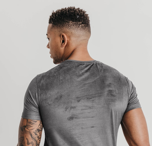 ผู้ชายเสื้อยืดที่กําหนดเองเสื้อยืดขนาดบางบุรุษผ้าหนังนิ่มเปล่าเสื้อยืดออกกําลังกายที่กําหนดเองเสื้อทีสําหรับผู้ชาย - Product Image 5