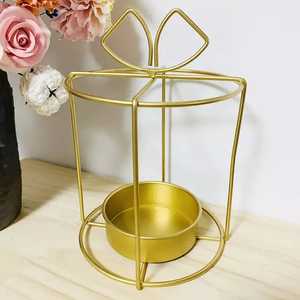 Soporte de metal para mesa de boda, decoración de hierro para maceta, color dorado, gran oferta - Product Image 4