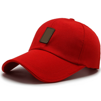 Gorra de béisbol de la liga de béisbol para hombre, gorro de béisbol con espalda cerrada, algodón lavado en blanco, 6 paneles, 2021