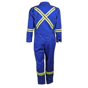 2024 combinaison réfléchissante vêtements de travail pour hommes salopette en coton Construction une pièce haute visibilité uniformes - Product Image 5