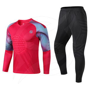 Maillot de gardien de but de football pour hommes, ensembles de football, uniformes de gardien de but, costume, pantalon/short d'entraînement - Product Image 6