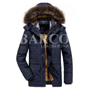 Chaqueta de invierno hinchada de diseño personalizado de alta calidad para hombres Precio al por mayor Tela sublimada de moda - Product Image 6