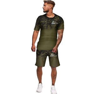Ensemble cadeaux à manches courtes pour garçons, tenue décontractée, slim fit, de sport, vente en gros, été, - Product Image 1