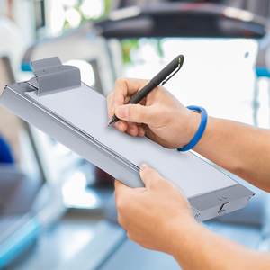 Aluminum Metal Heavy Duty Storage Form <b>Paper</b> Holder Portfolio <b>Folder</b> High Capacity Metal Clip Clipboard Storage Box Clipboard - Product Image 4