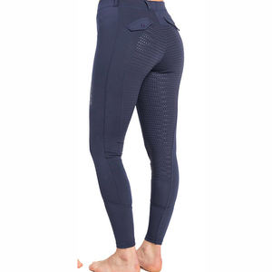 Mallas ecuestres de alta calidad para montar a caballo, leggings de secado rápido de marca privada, nuevo diseño, ajuste elegante, transpirables, la más vendida - Product Image 3