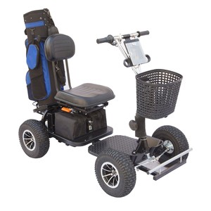Carrello da Golf Elettrico Monoposto Pieghevole Smontabile con Maniglia a T - Product Image 1